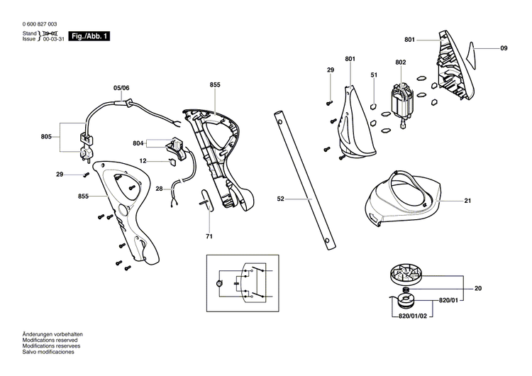 New Genuine Bosch F016102388 Cutting line cartridge