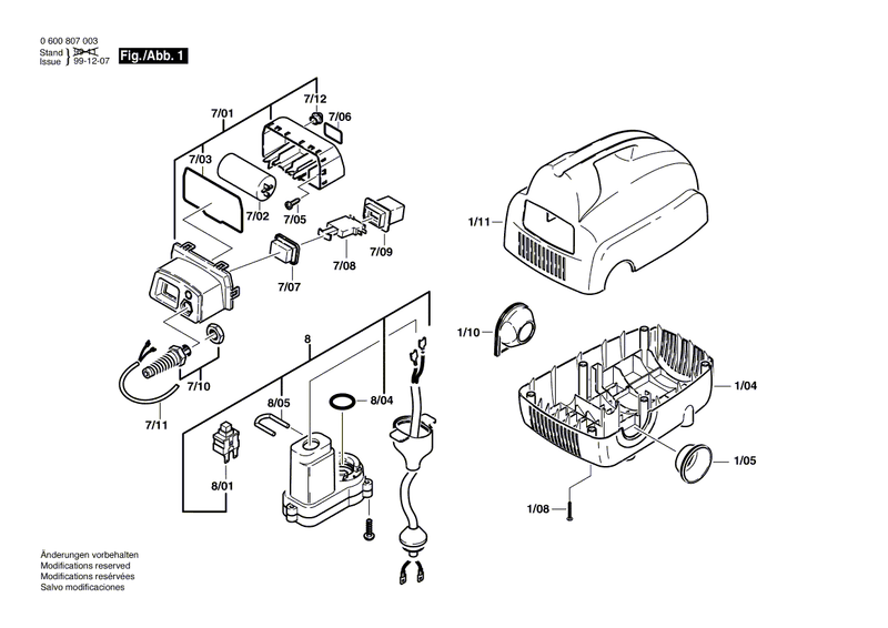 New Genuine Bosch F016102407 Grooved Ring