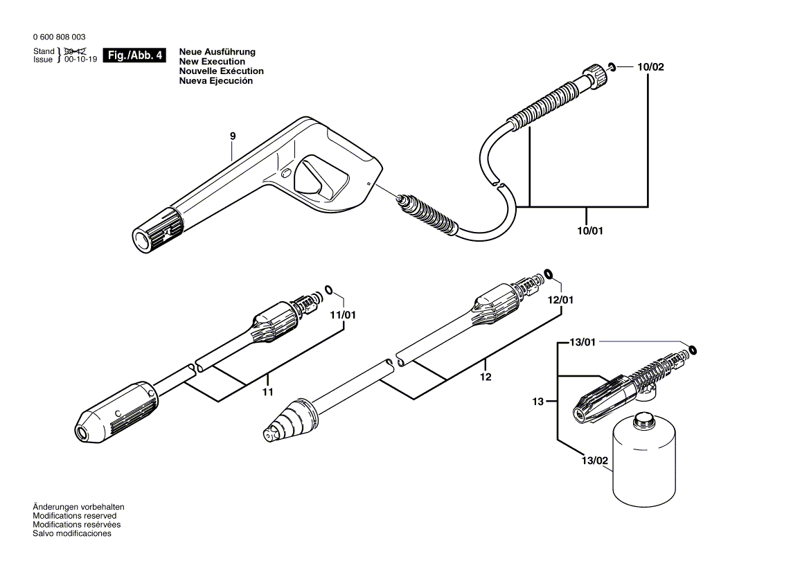 New Genuine Bosch F016102429 Plug