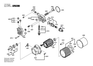 New Genuine Bosch F016102437 Fan Housing