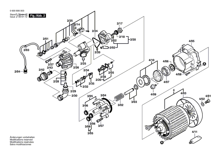 New Genuine Bosch F016102480 Jet Pipe