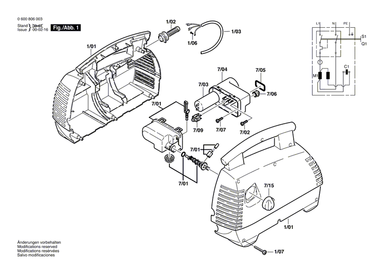 New Genuine Bosch F016102493 Fan Wheel