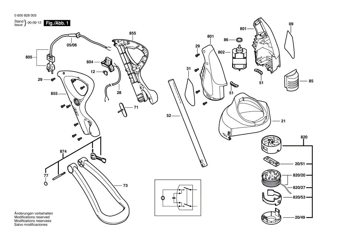 New Genuine Bosch F016102763 Housing Set