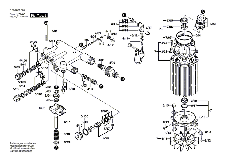 New Genuine Bosch F016102786 Spring