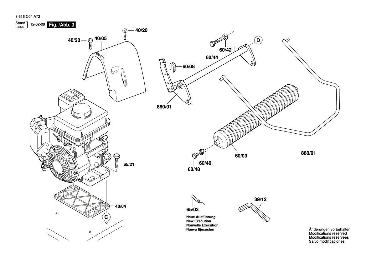 New Genuine Bosch F016102815 Guide Roller
