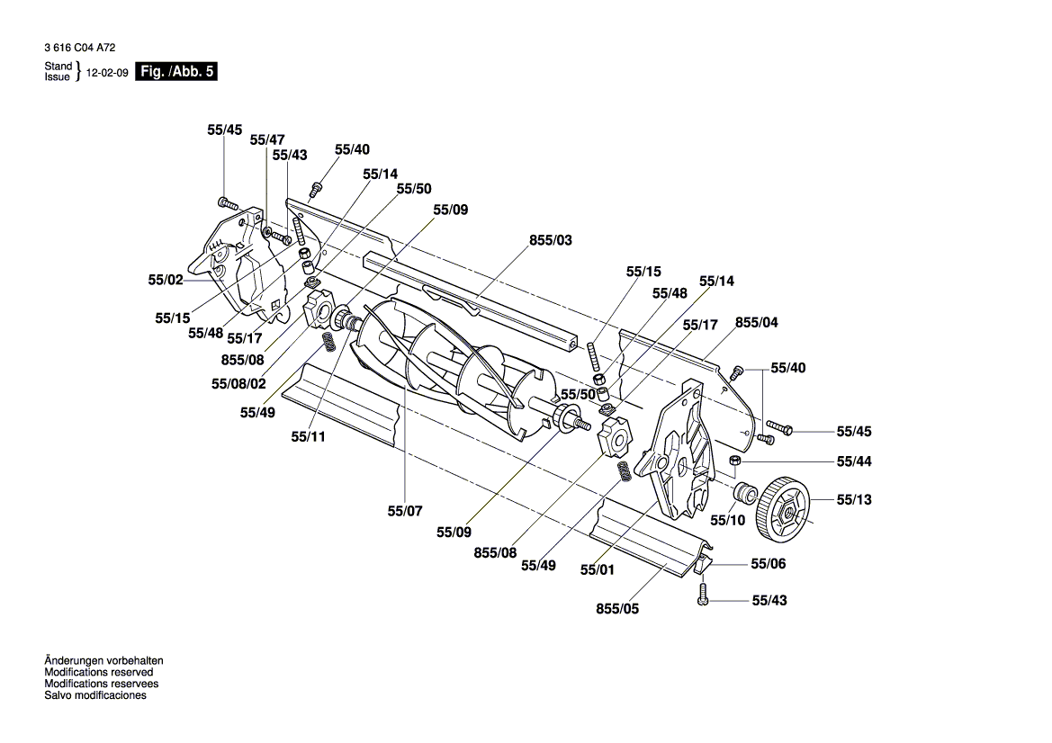 New Genuine Bosch F016102815 Guide Roller