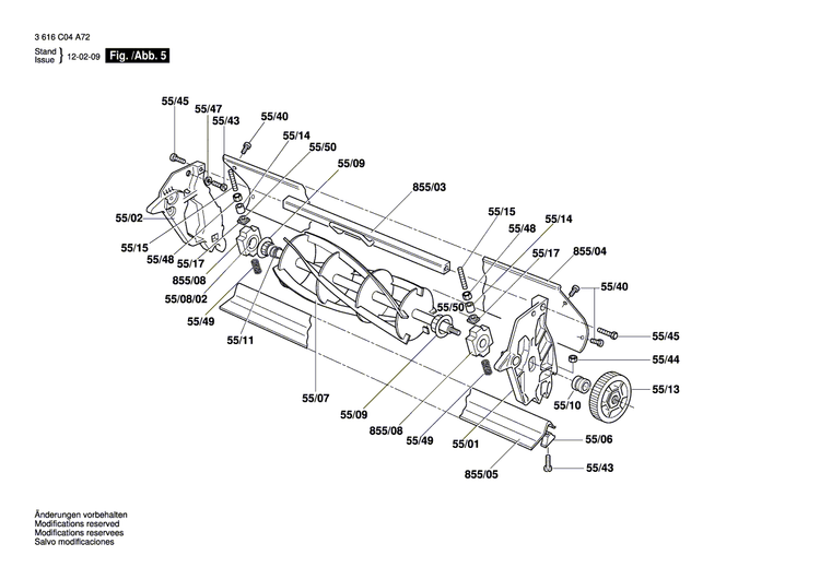 New Genuine Bosch F016102815 Guide Roller