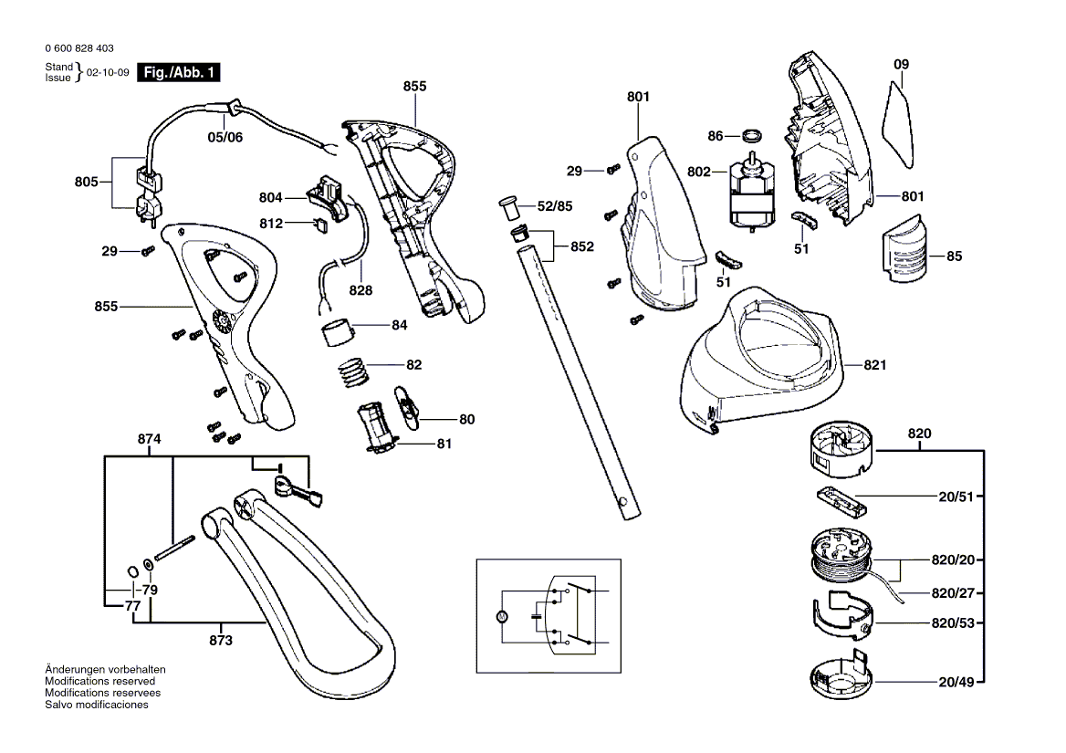 New Genuine Bosch F016102957 Locking Pin