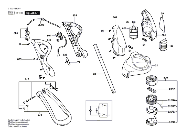 New Genuine Bosch F016103132 Cutting line cartridge