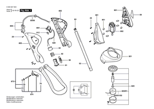New Genuine Bosch F016103139 Parts Set