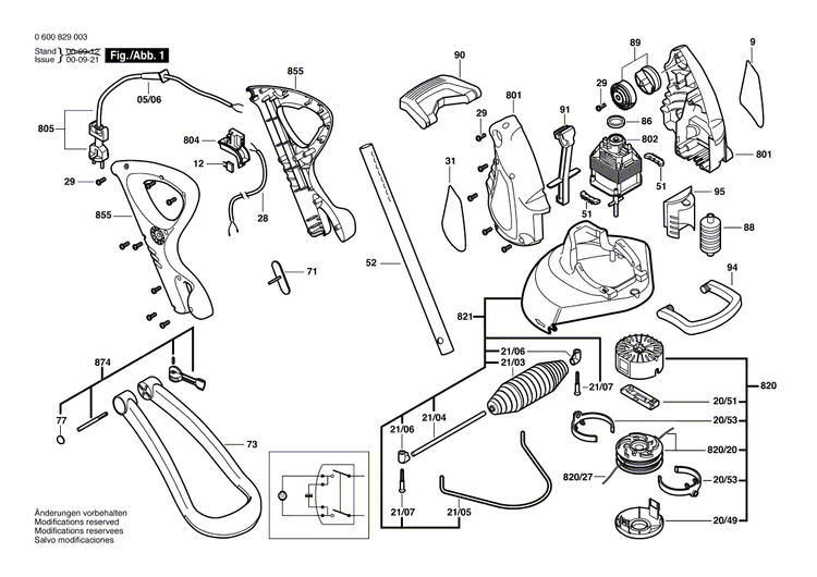 New Genuine Bosch F016103163 Cutting line cartridge