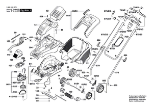 New Genuine Bosch F016104170 Power supply cord