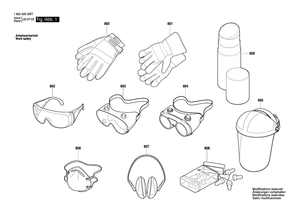 New Genuine Bosch F016104207 Glove
