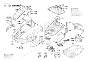 New Genuine Bosch F016104258 Wire Harness assembly