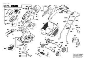 New Genuine Bosch F016104318 Cover