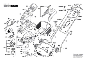 New Genuine Bosch F016104362 Collector Box Top