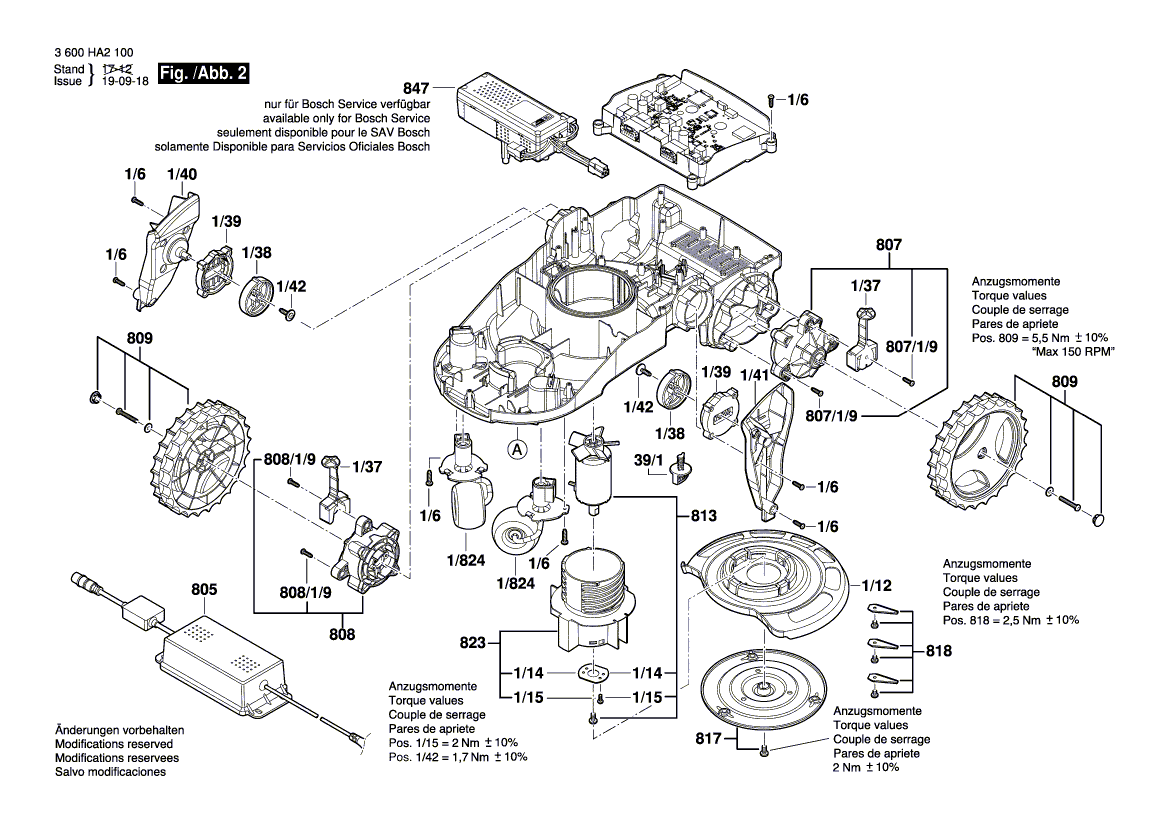 New Genuine Bosch F016104376 Side Cover