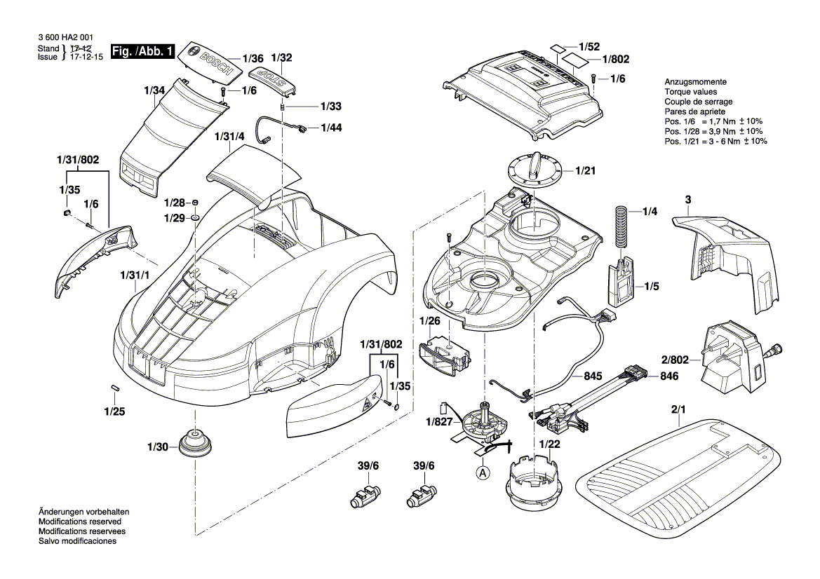 New Genuine Bosch F016104492 Input device