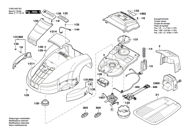 New Genuine Bosch F016104492 Input device