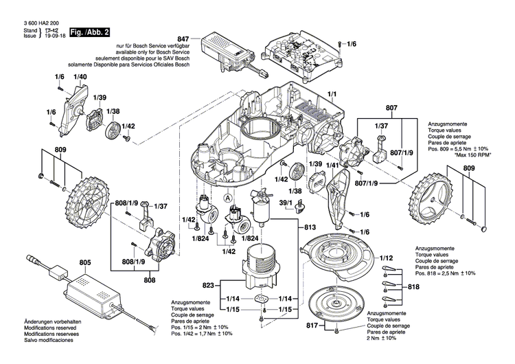 New Genuine Bosch F016104605 Signal Tower