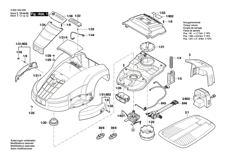 New Genuine Bosch F016104605 Signal Tower