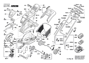 New Genuine Bosch F016104918 bottom handle