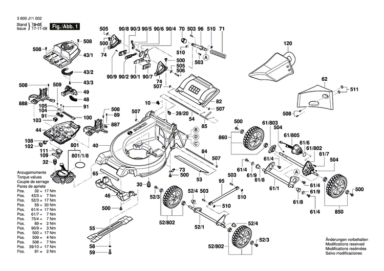New Genuine Bosch F016104923 Nameplate