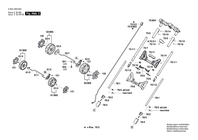 New Genuine Bosch F016105440 Electronics Module