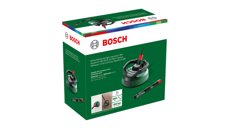 New Genuine Bosch F016800467 AquaSurf 280 Multi Surface Cleaner System