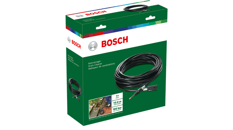 New Genuine Bosch F016800483 Drain Cleaner 10 m (160 bar) System Accessories