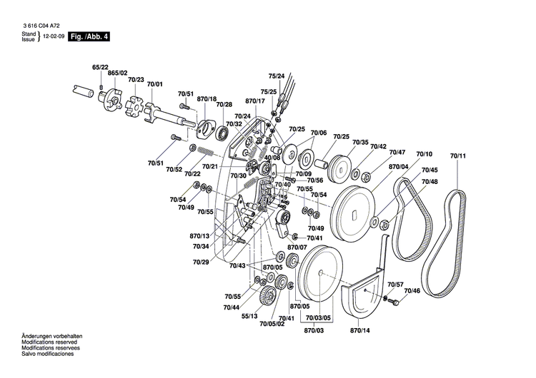 New Genuine Bosch F016A57820 Spring