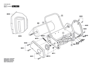 New Genuine Bosch F016A58230 Hexagon-Socket Key