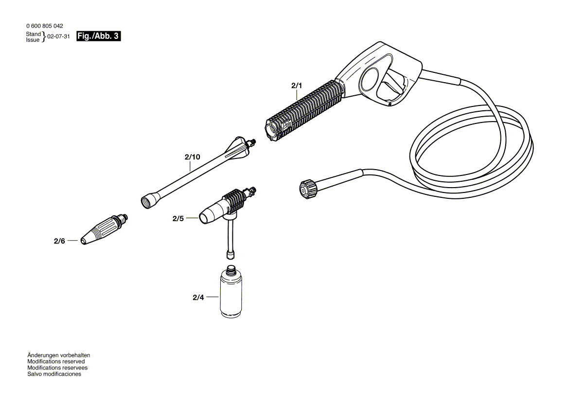 New Genuine Bosch F016F02903 Rubber Buffer