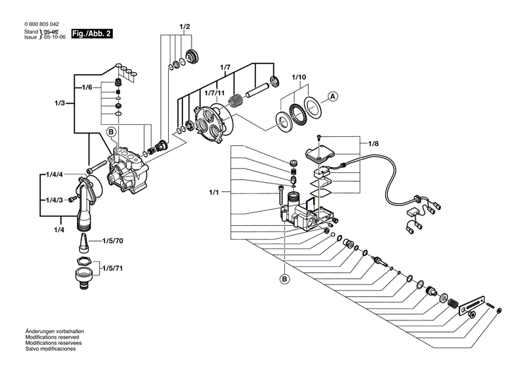 New Genuine Bosch F016F02926 Cable Cleat
