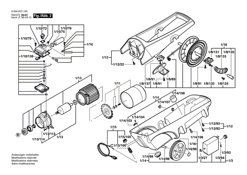 New Genuine Bosch F016F03006 Screw