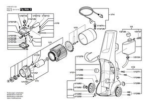 New Genuine Bosch F016F03008 Parts Set