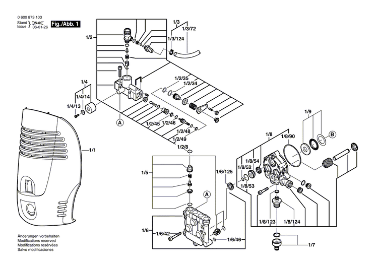 New Genuine Bosch F016F03008 Parts Set