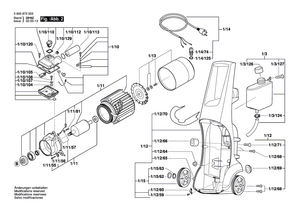 New Genuine Bosch F016F03056 Jet Pipe