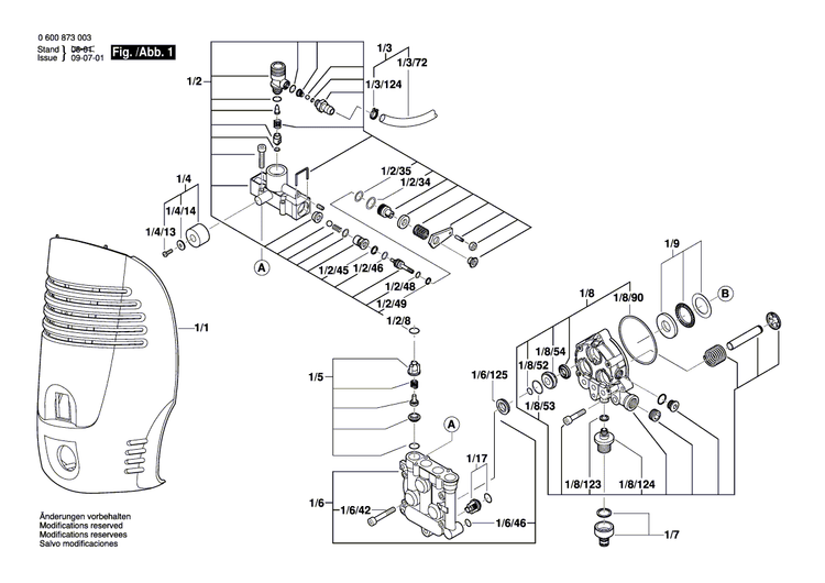 New Genuine Bosch F016F03056 Jet Pipe