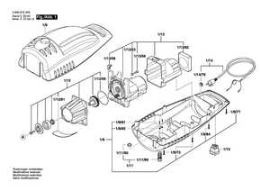 New Genuine Bosch F016F03060 Power supply cord