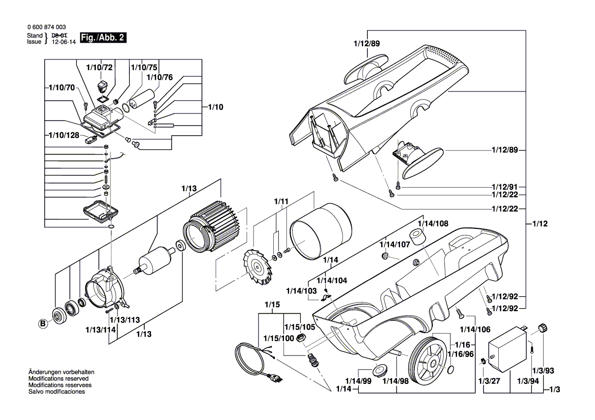 New Genuine Bosch F016F03073 Inlet Connector