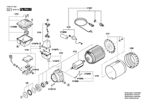 New Genuine Bosch F016F03076 Parts Set