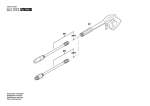New Genuine Bosch F016F03076 Parts Set