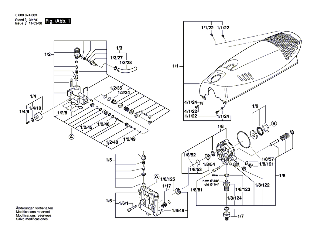 New Genuine Bosch F016F03082 Motor
