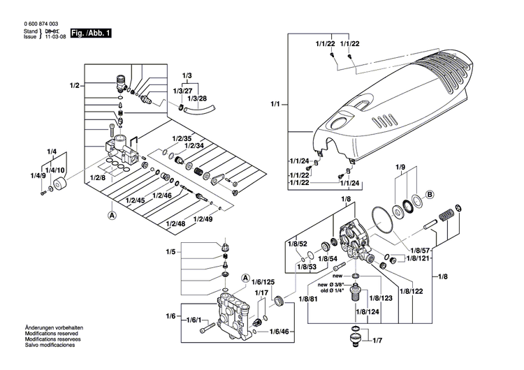 New Genuine Bosch F016F03082 Motor