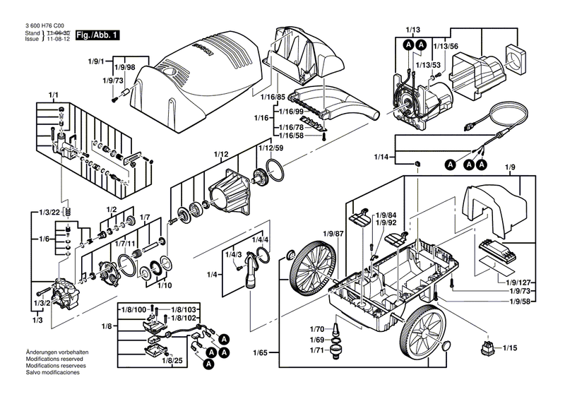 New Genuine Bosch F016F03337 Housing