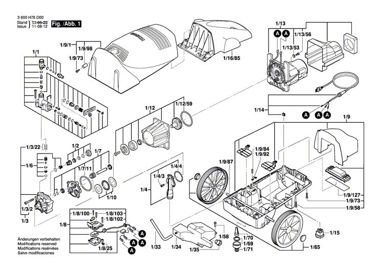 New Genuine Bosch F016F03365 Container