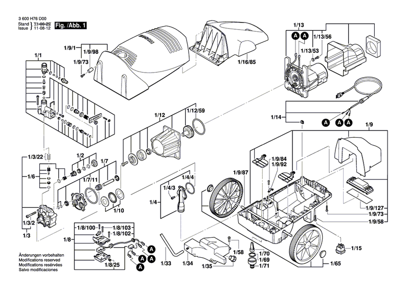 New Genuine Bosch F016F03367 Housing