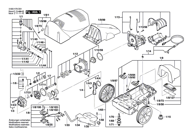 New Genuine Bosch F016F03368 Housing