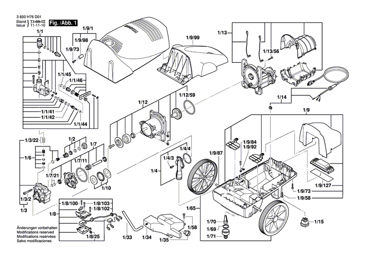 New Genuine Bosch F016F03368 Housing